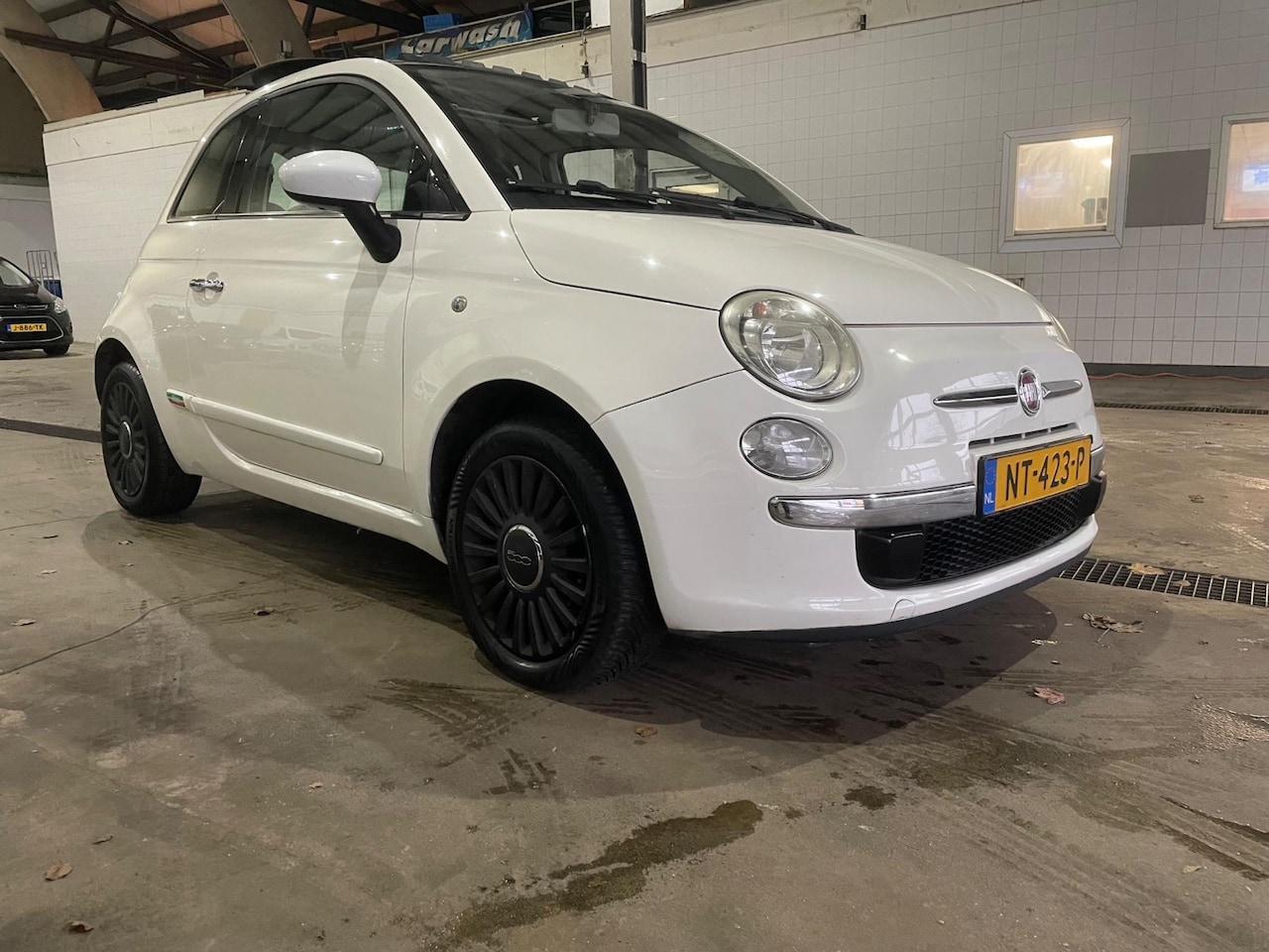 Fiat 500 - 1.2 Naked airo panoramadak leuke auto - AutoWereld.nl