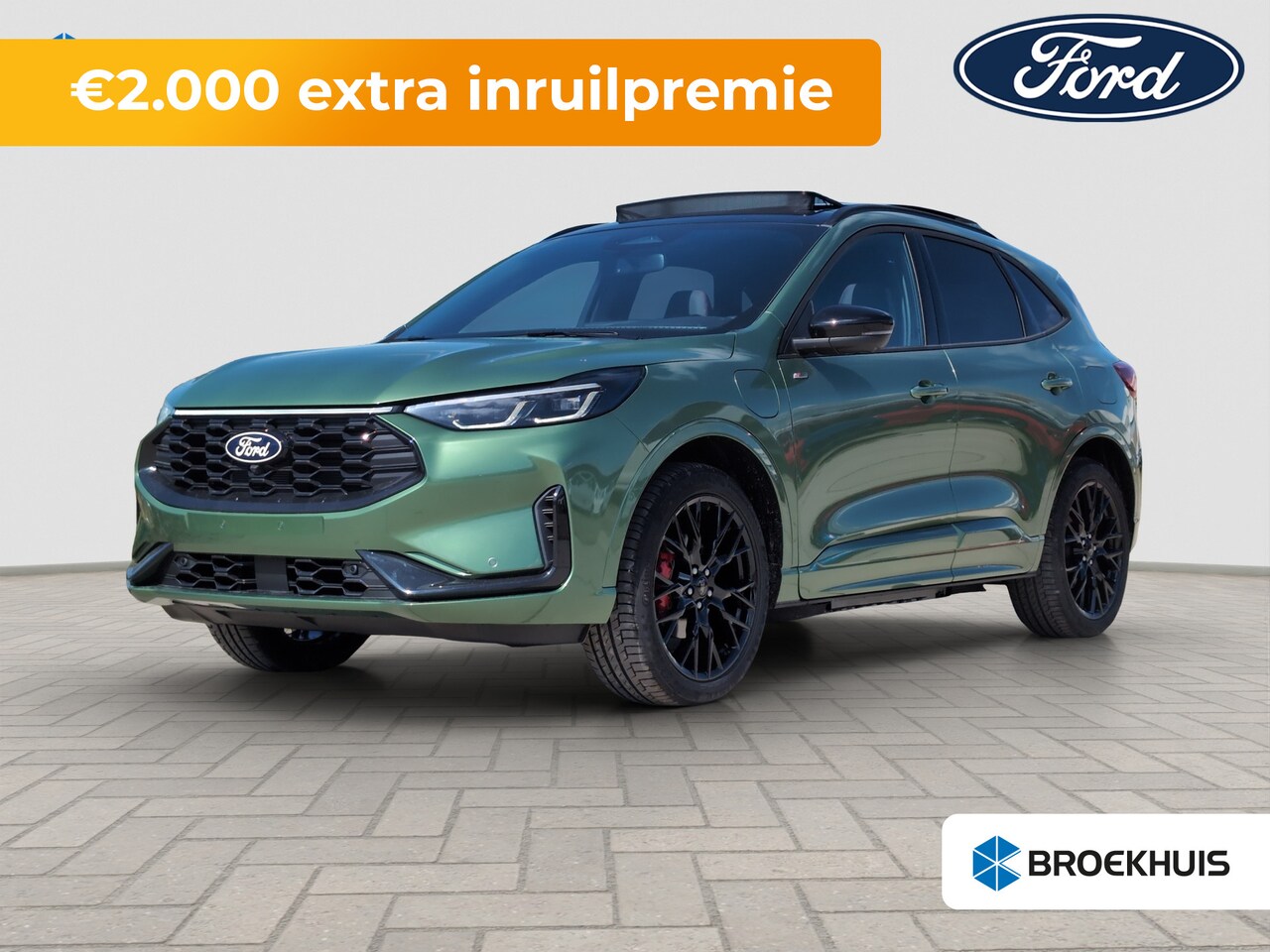 Ford Kuga - 2.5 PHEV ST-Line X | 20"LM-Velgen | Adaptieve Matrix LED koplampen met Coast to Coast sign - AutoWereld.nl