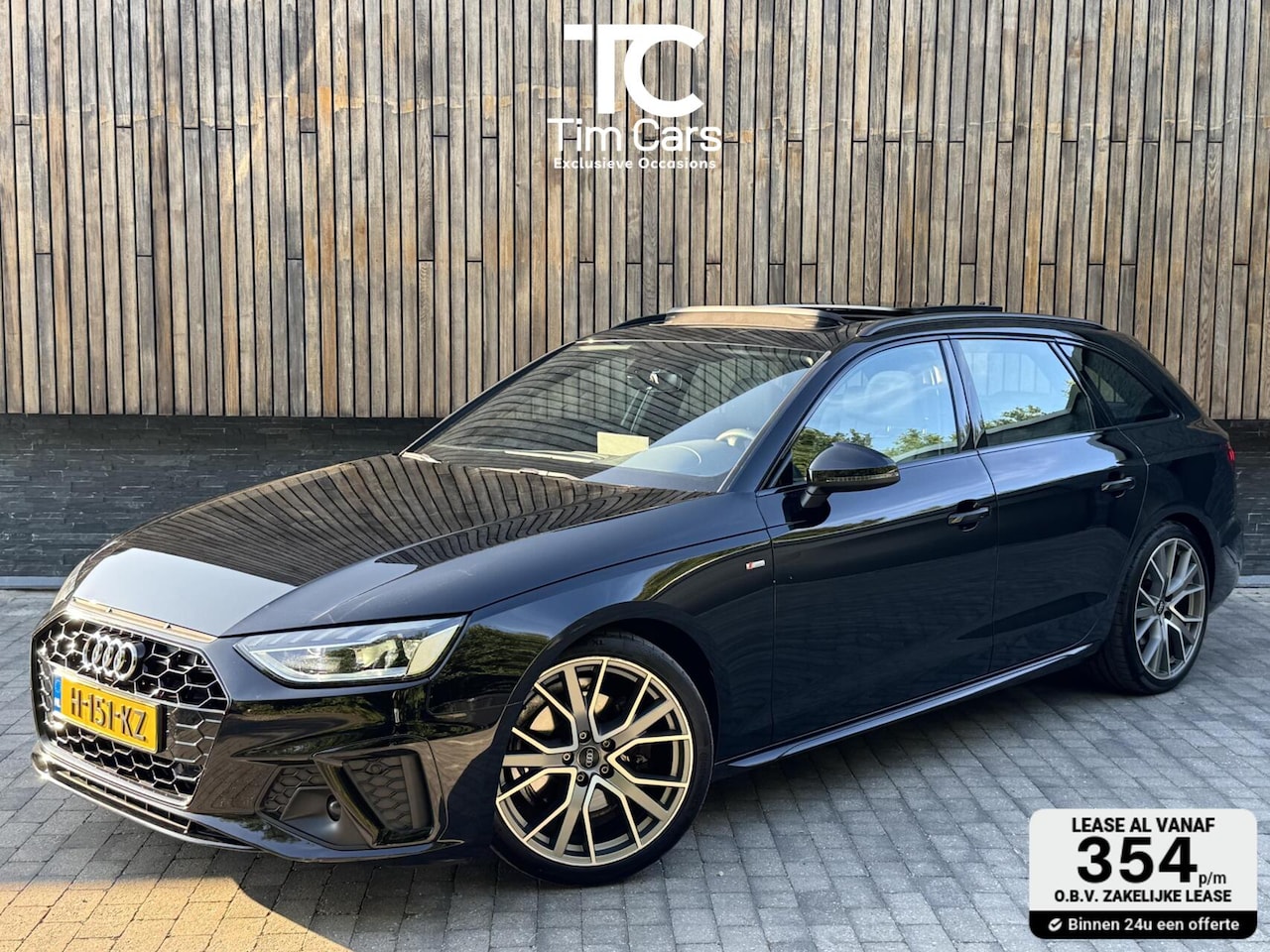 Audi A4 Avant - 35 TFSI S-line Automaat | Panoramadak | Leer/alcantara bekleding | Elektrisch verstelbare - AutoWereld.nl