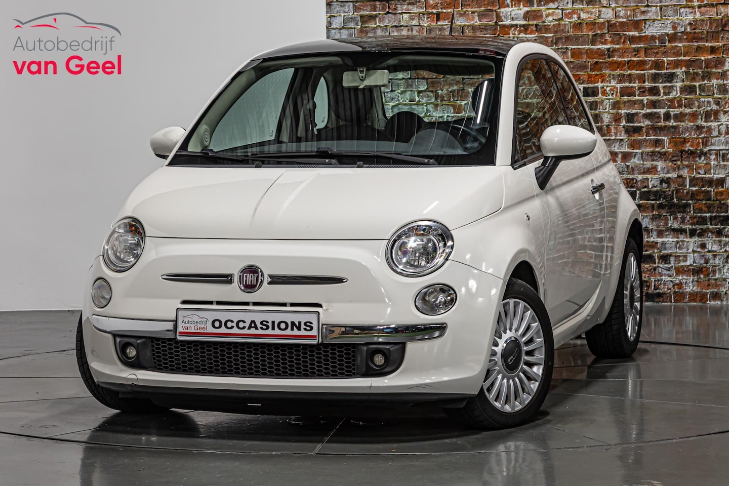 Fiat 500 - 0.9 TwinAir Lounge I Panorama dak I Airco - AutoWereld.nl