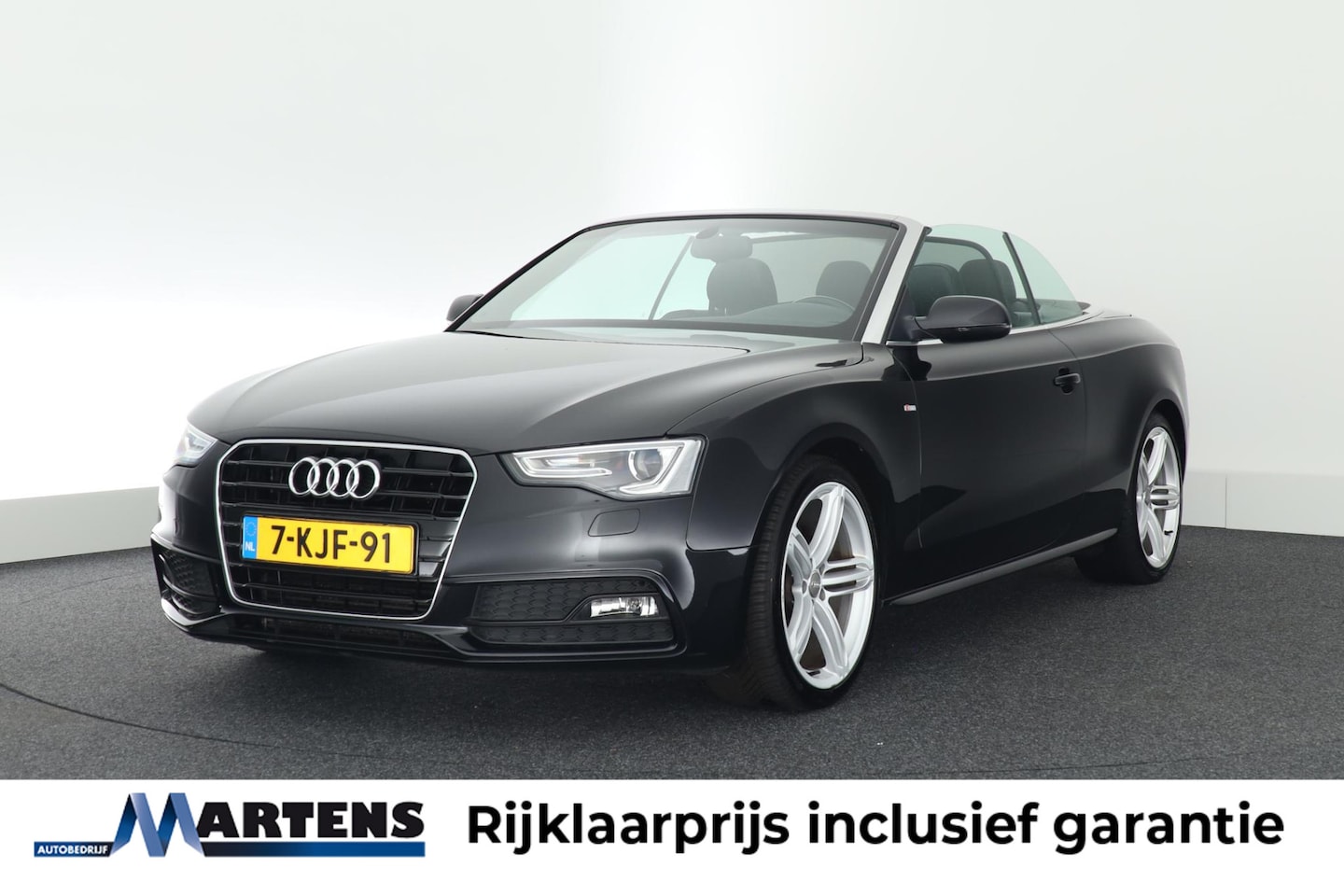 Audi A5 Cabriolet - 1.8 TFSI 170pk 2x S-Line Nekverwarming Trekhaak Leder Stoelverwarming Navigatie - AutoWereld.nl