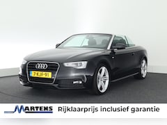 Audi A5 Cabriolet - 1.8 TFSI 170pk 2x S-Line Nekverwarming Trekhaak Leder Stoelverwarming Navigatie