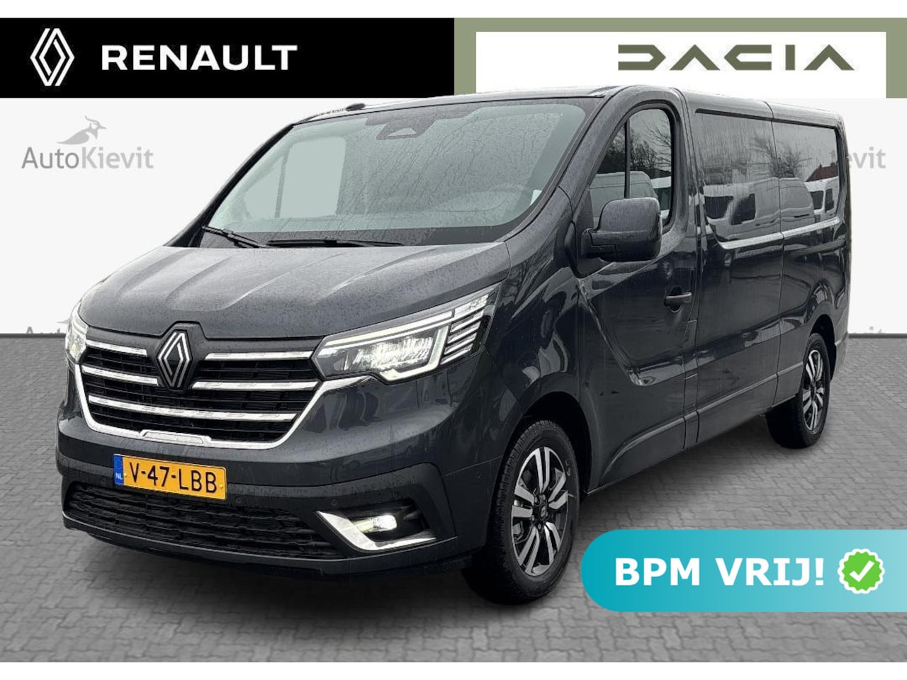 Renault Trafic - 2.0 Blue dCi 170 T30 L2H1 Extra - Reservewiel / Alarm / 17\" lichtmetalen velgen Noir - H - AutoWereld.nl