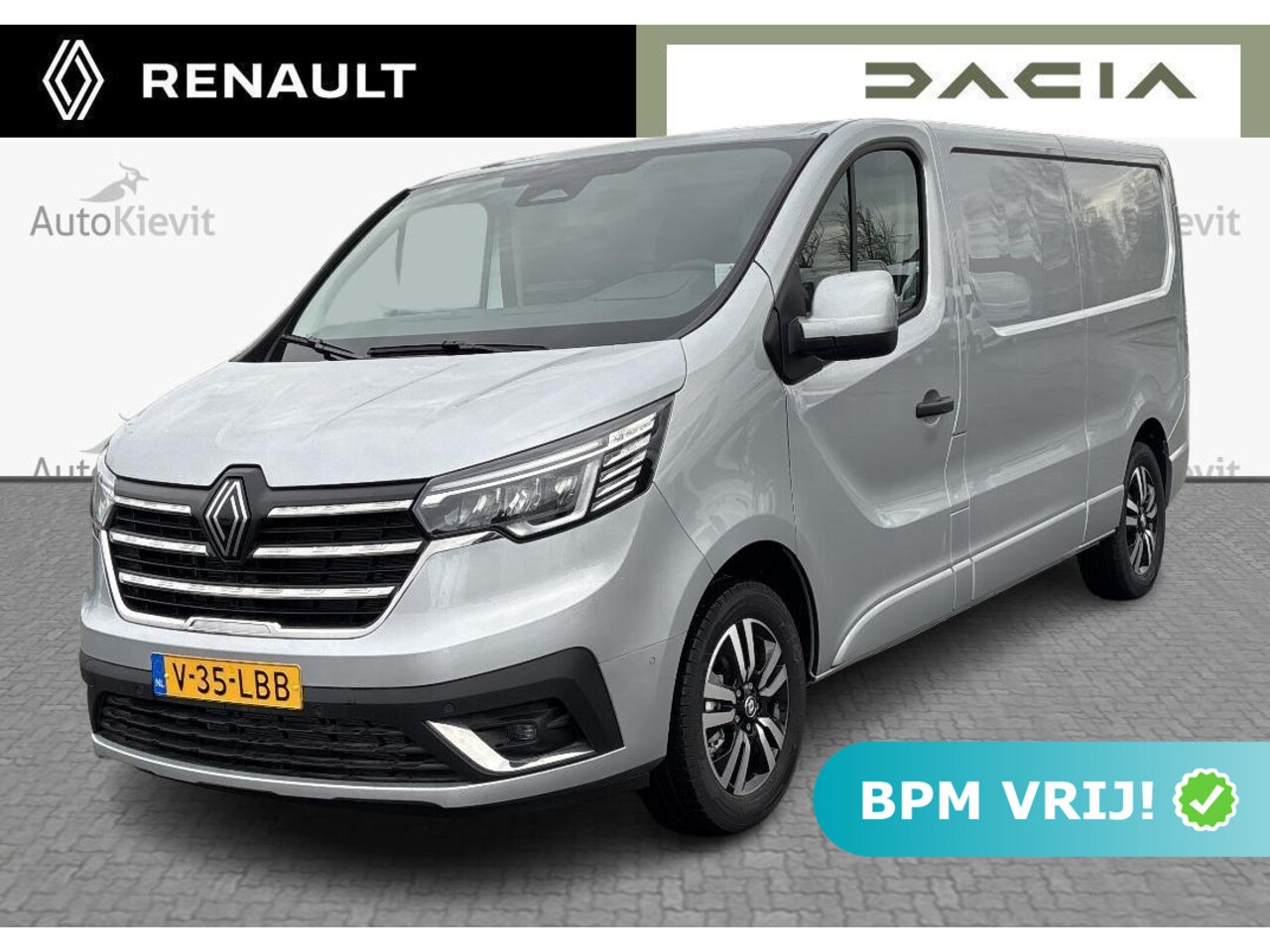 Renault Trafic - 2.0 Blue dCi 170 T30 L2H1 Extra - Reservewiel - Alarm / 17\" lichtmetalen velgen Noir - Ho - AutoWereld.nl