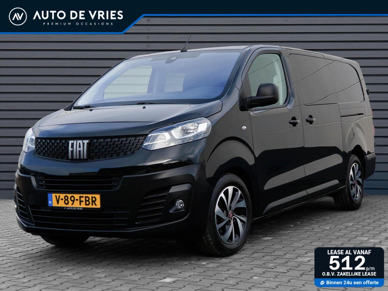 Fiat Scudo - Bestel 2.0 MultiJet 180pk L3 Automaat DC Business Pro | Navigatie | 2x Zijschuifdeur | Cam - AutoWereld.nl