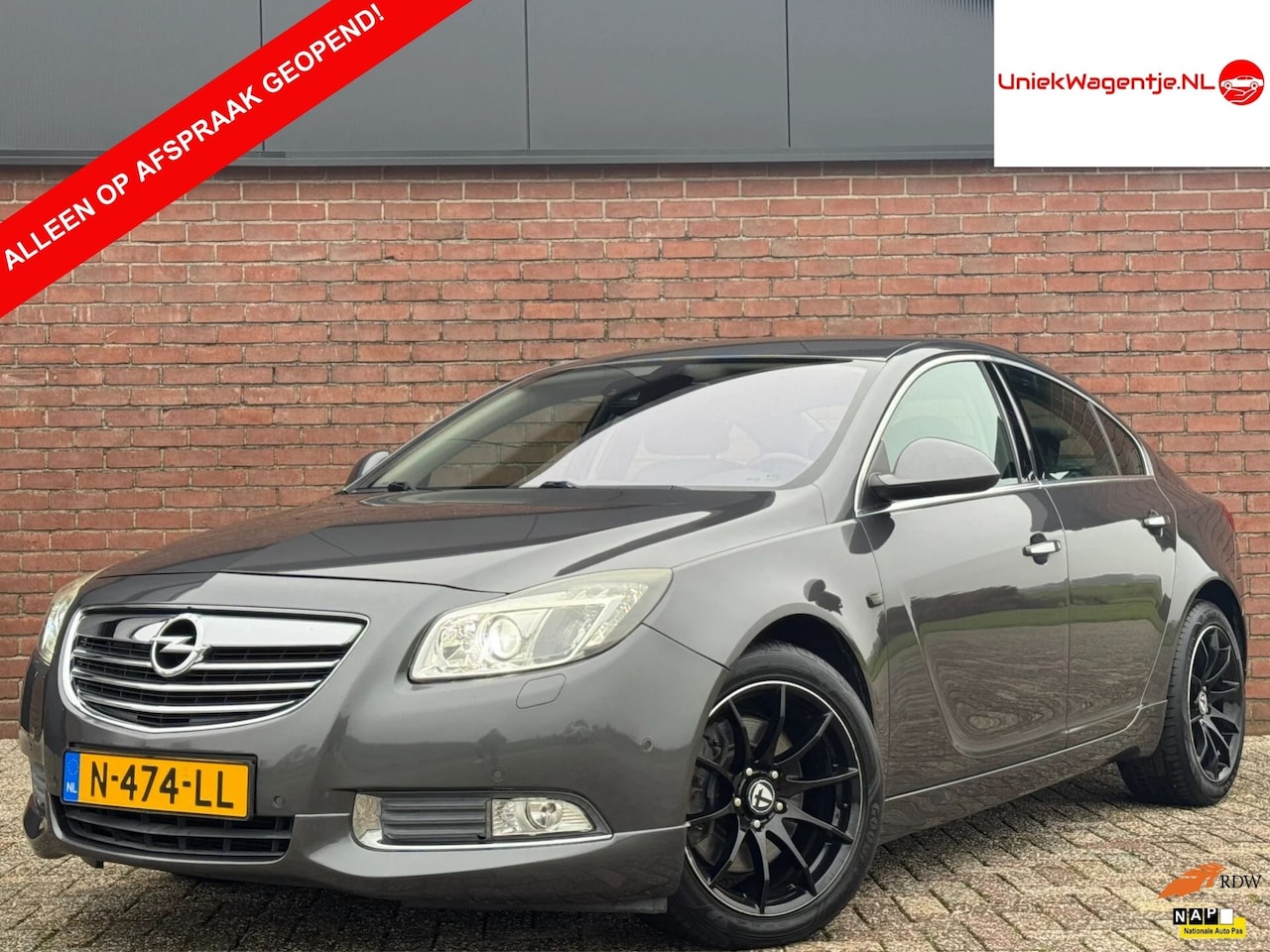 Opel Insignia - 2.8 T COSMO 4x4 | LEDER! | NAVI! | XENON! - AutoWereld.nl