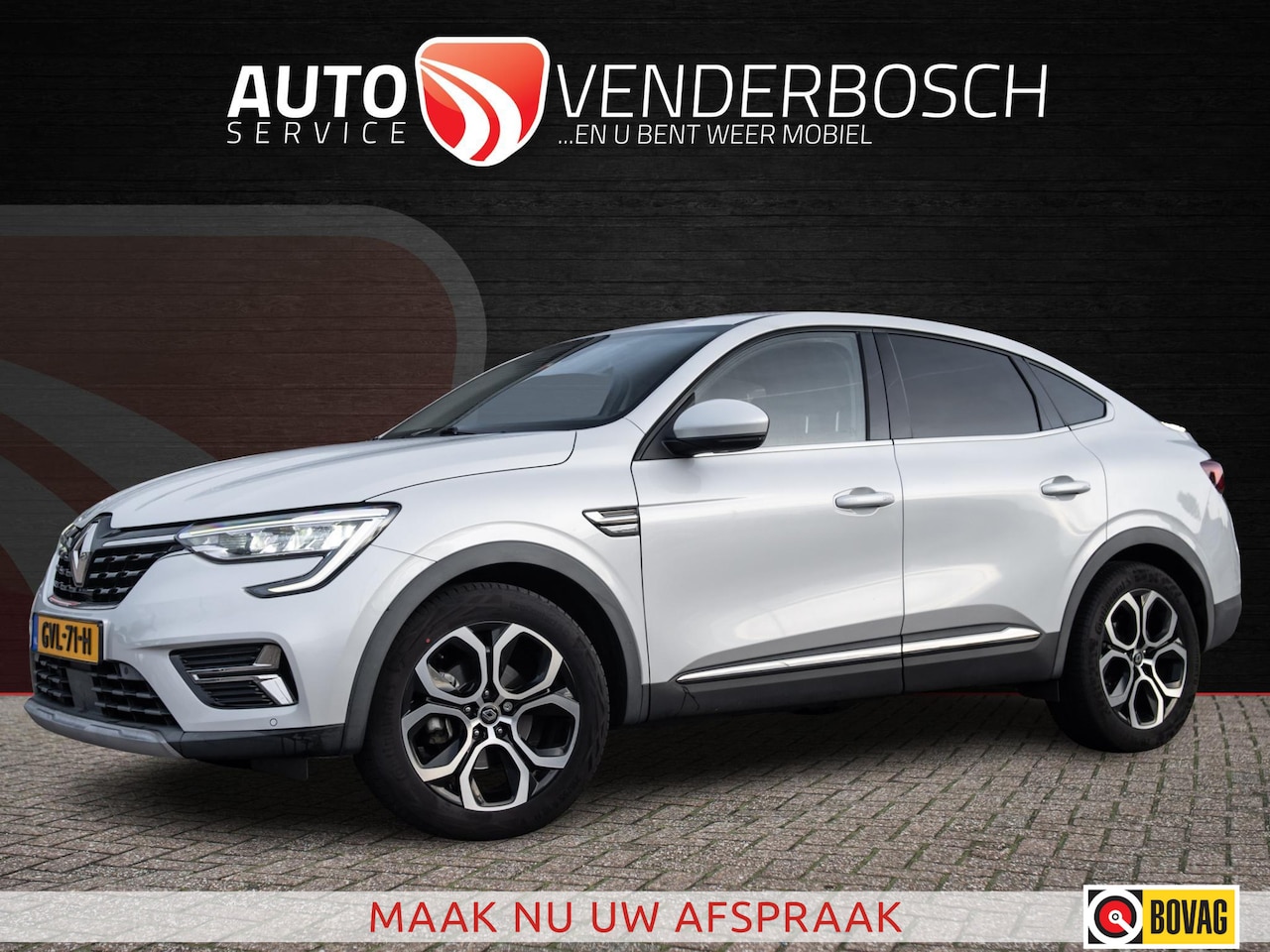 Renault Arkana - 1.6 E-Tech Hybrid 145 Intens | Camera | LED | Adaptive Cruise  | Apple CarPlay | 18 inch - AutoWereld.nl
