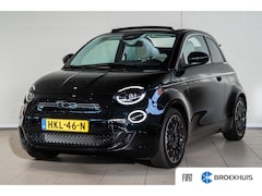 Fiat 500 C - La Prima 42 kWh | Leder | Stoelverwarming | Camera | Navigatie | Lichtmetalen velgen | App