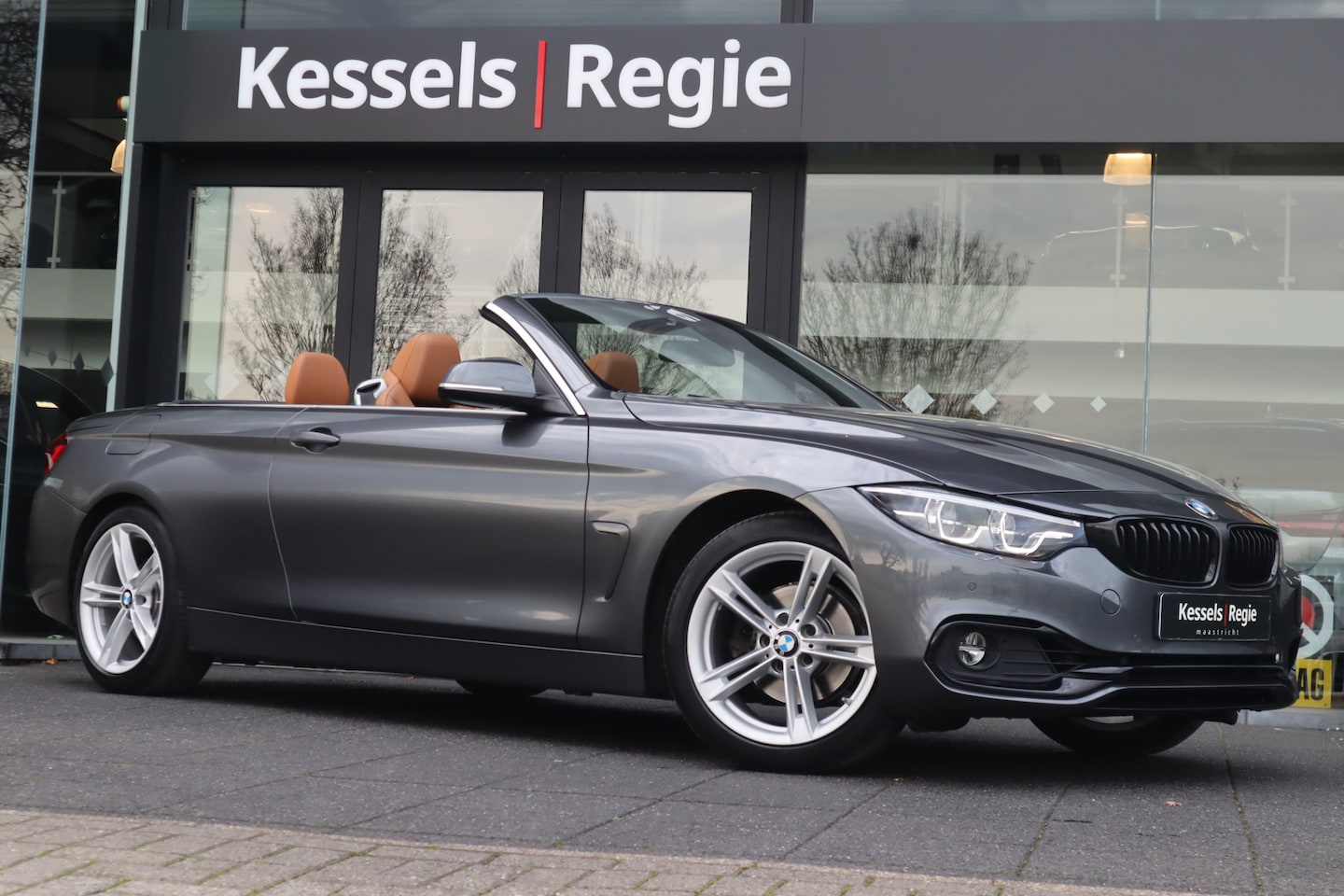 BMW 4-serie Cabrio - 420i High Executive Leer Nekverwarming Led Navi Memory - AutoWereld.nl