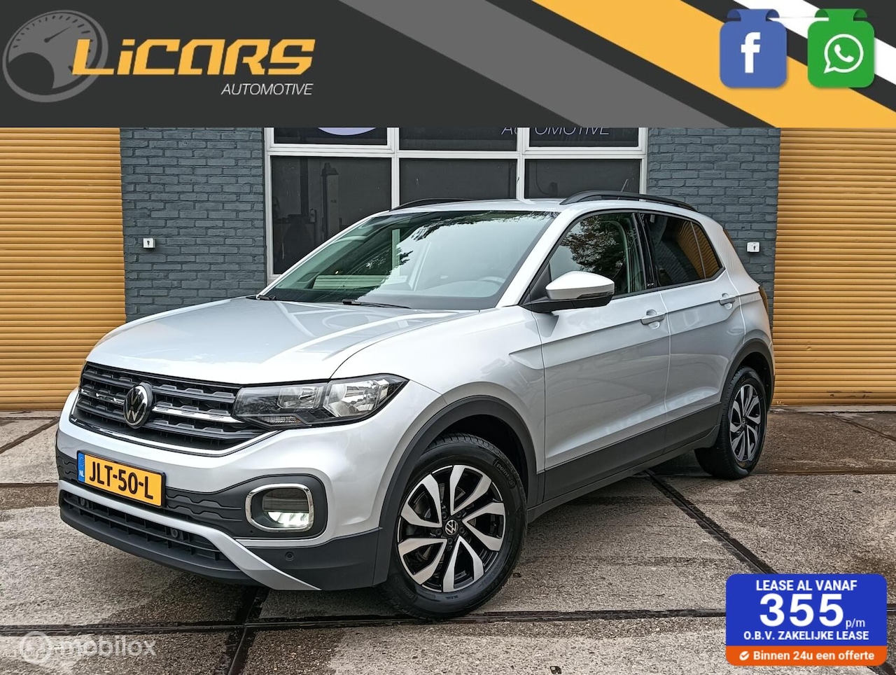 Volkswagen T-Cross - 1.0 TSI 81kw Active Camera/ad.cruise/stoelverw/Carplay - AutoWereld.nl