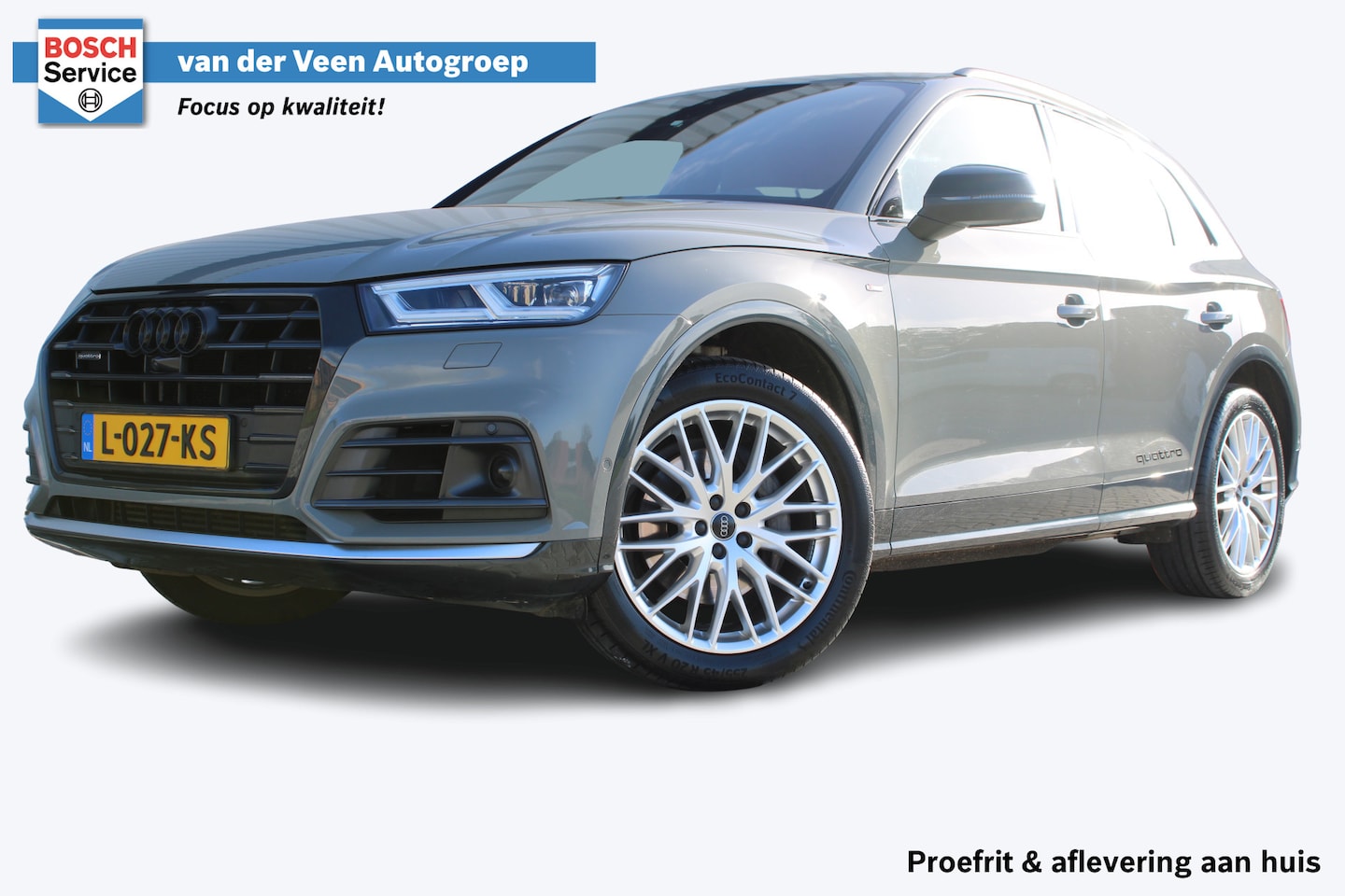 Audi Q5 - 3.0 TDI V6 quattro Sport S Line Black Edition | Adaptieve cruise control | Head-up display - AutoWereld.nl