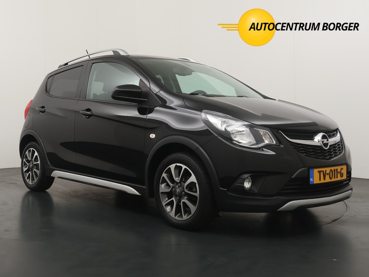 Opel Karl - 1.0 Rocks Online Edition / Navi / Airco / Cruise / DakRailing / Parkeersensoren - AutoWereld.nl