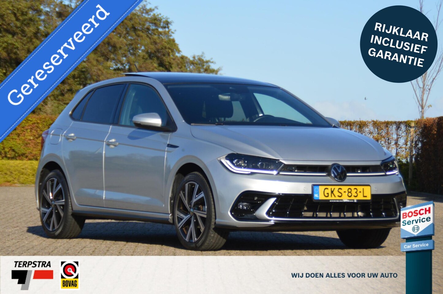 Volkswagen Polo - 1.0 TSI R-Line DSG automaat panoramadak - AutoWereld.nl