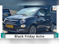 Fiat 500 C - 1.2 Young CABRIO MET ZWART CABRIO DAK BLACK EDITION, ZUINIG EN DIRECT BESCHIKBAAR. Beurt g