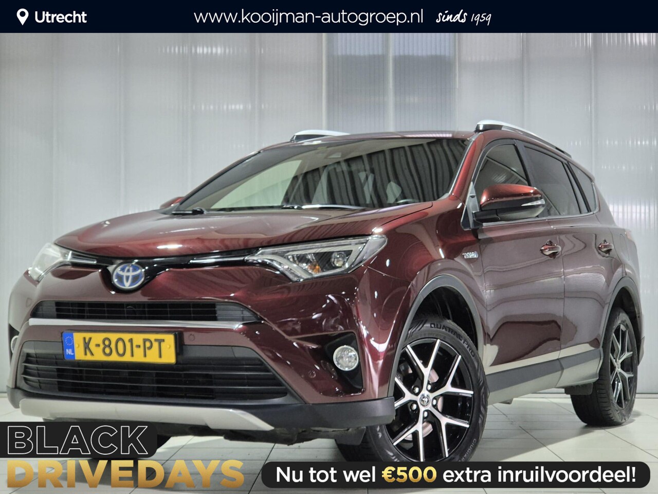 Toyota RAV4 - 2.5 Hybrid Style | Dealer onderhouden | Apple carplay | Bearlock | Trekhaak | - AutoWereld.nl