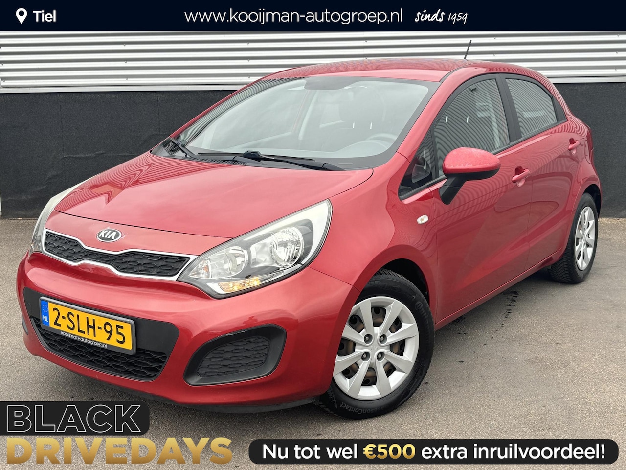 Kia Rio - 1.2 CVVT Comfort Pack Airco, 5-deurs, Nieuw geleverd en onderhouden, Centrale deurvergrend - AutoWereld.nl