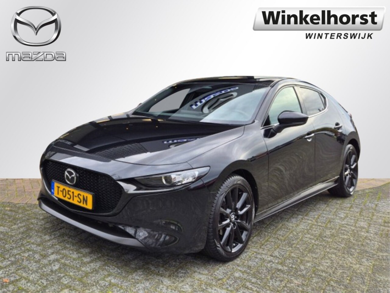 Mazda 3 - E- SKYACTIV- G 2.0 150 6MT M-HYBRID  HOMURA - AutoWereld.nl