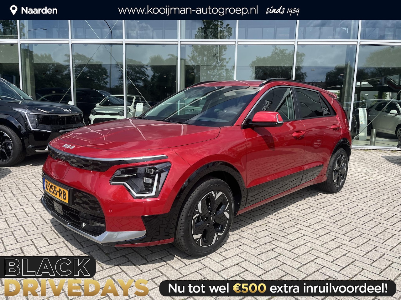 Kia Niro EV - DynamicPlusLine 64.8 kWh | Panoramisch schuifdak | Cruise control | Apple Carplay/Android - AutoWereld.nl