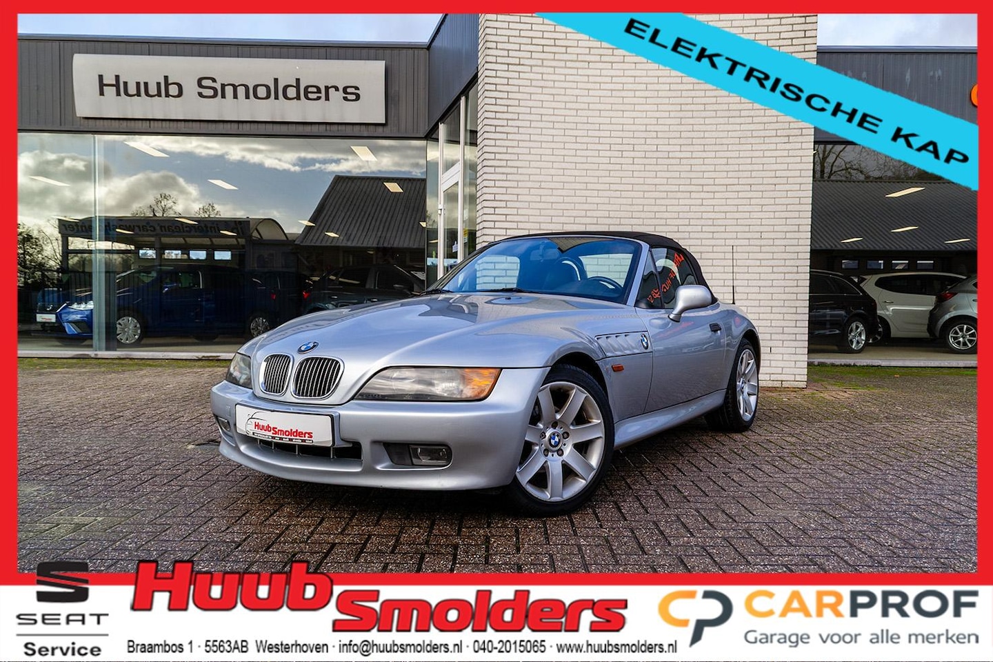 BMW Z3 Roadster - 1.8 Elekt. kap |leer| lichtmetaaal - AutoWereld.nl