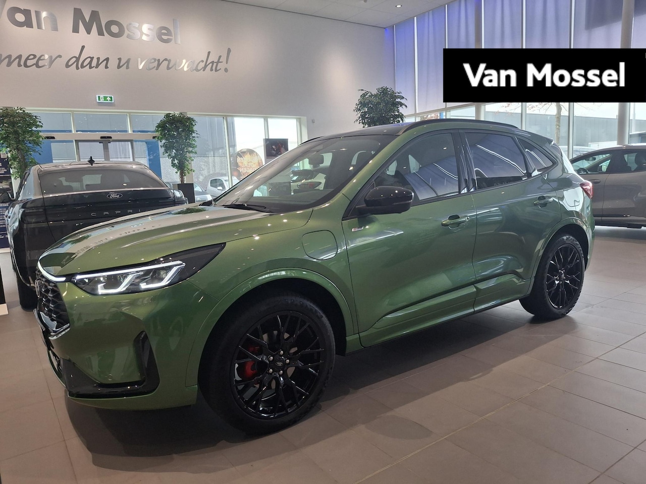 Ford Kuga - 2.5 PHEV ST-Line X | STOEL, STUUR EN VOORRUITVERWARMING | PANORAMADAK | TREKHAAK | BLACK P - AutoWereld.nl