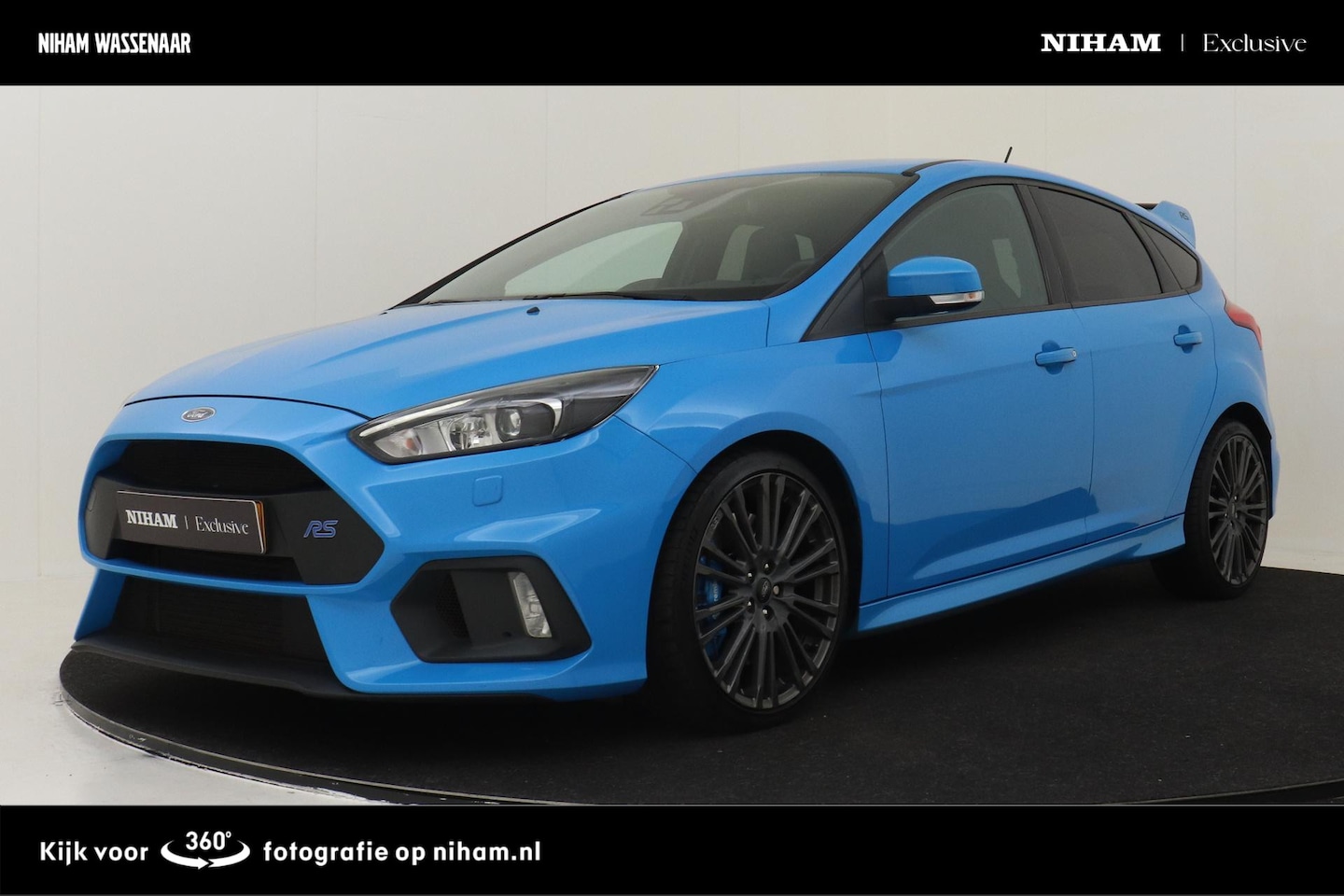 Ford Focus - 2.3 RS -CAMERA|KEYLESS|SONY|19"|RECARO|NAVI|19"|DEALER ONDERHOUDEN|NITROUS-BLUE - AutoWereld.nl