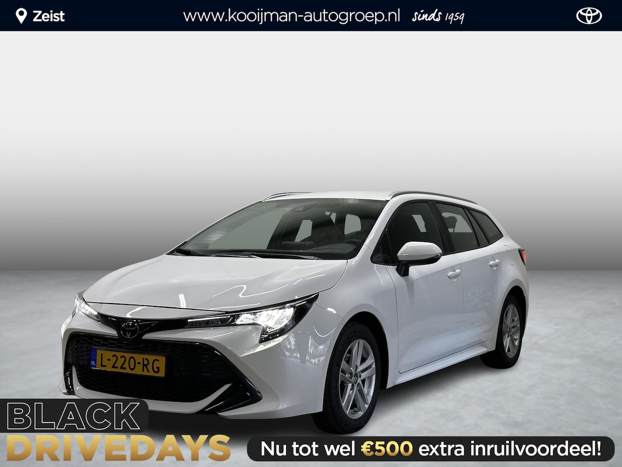 Toyota Corolla Touring Sports - 1.2 Turbo Active | Trekhaak | Full map navigatie | Airco | Achteruitrij camera | Apple Car - AutoWereld.nl