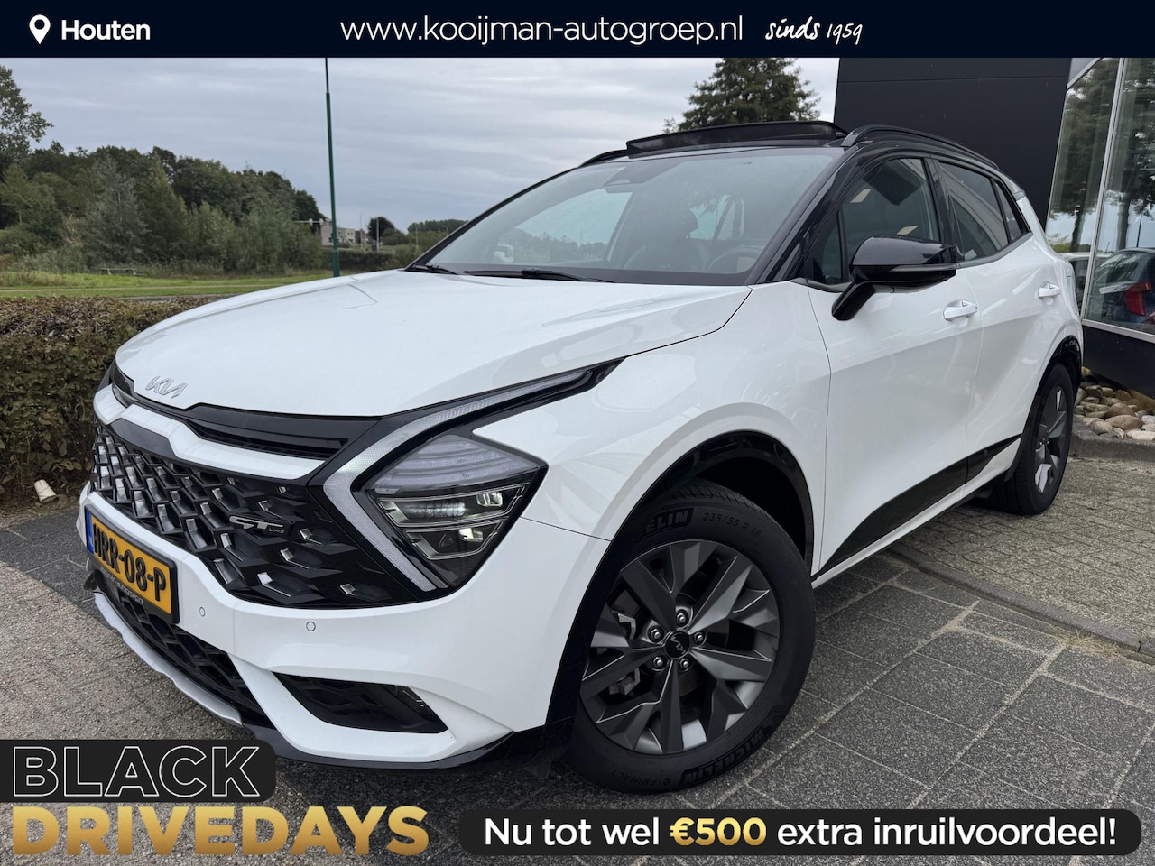 Kia Sportage - 1.6 T-GDi Hybrid GT-Line | Panorama dak |  Matrix LED Koplampen | Suede/leder sportief int - AutoWereld.nl