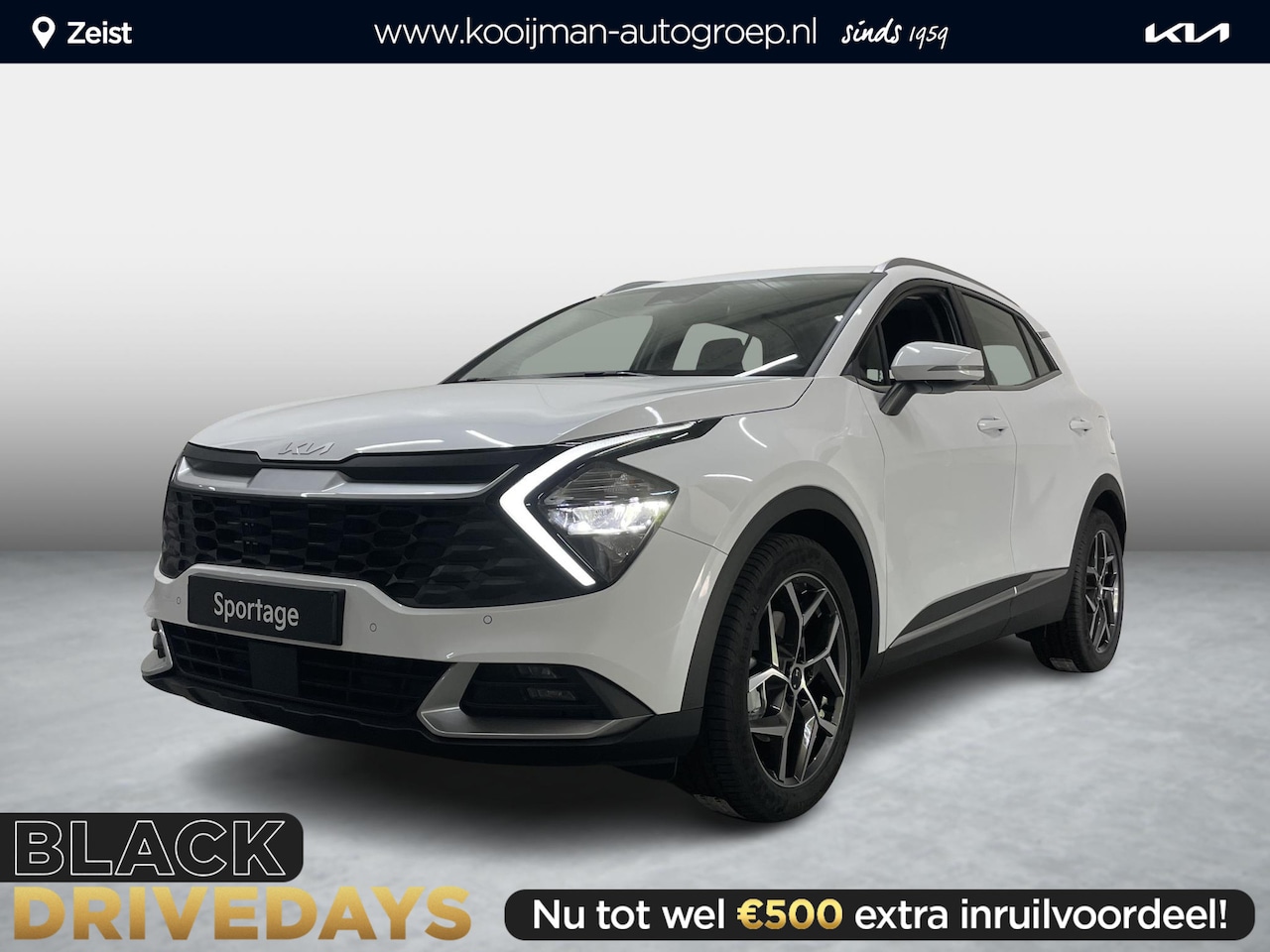 Kia Sportage - 1.6 T-GDi MHEV DynamicLine 18 inch velgen, origineel nederlandse auto! - AutoWereld.nl