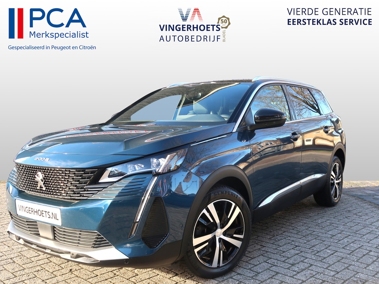 Peugeot 5008 - 130 Pk * Dikke GT * 7-Persoons * Super Luxe * Navigatie * Alcantara / Lederen  Bekleding * - AutoWereld.nl