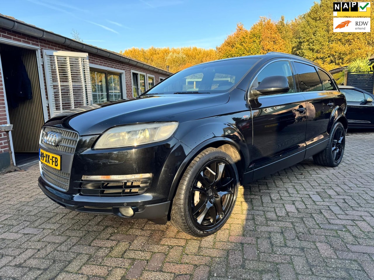Audi Q7 - 4.2 TDI quattro Pro S Line+ 4+2 NIEUWE APK 03-11-2026 - AutoWereld.nl