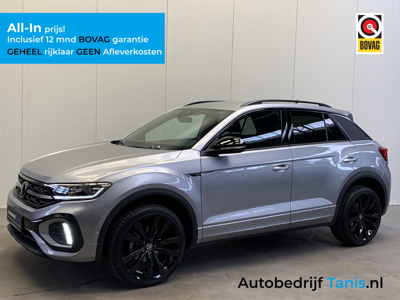 Volkswagen T-Roc - 1.5 TSI 150PK R-Line Black Line IQ LIGHT-CAMERA-NAVI-ADAPT.CRUISE-LANE ASSIST-PDC-LMV-ECC - AutoWereld.nl