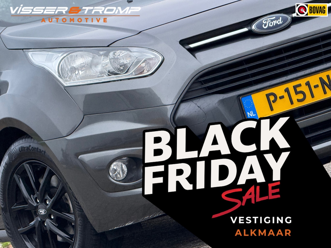 Ford Tourneo Connect - 1.0 Titanium - Magnetic Grey - Nav/Clima/Camera/Cruise - Panorama - Stoelverwarming - AutoWereld.nl