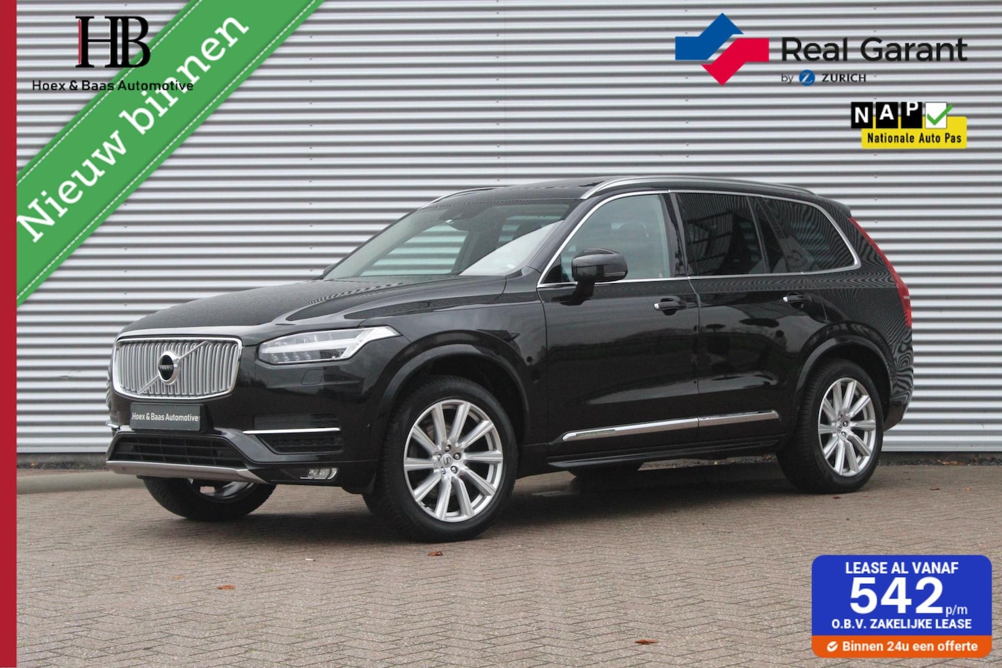 Volvo XC90 - 2.0 T5 AWD Inscription/Trekhaak/Pano/Headup/Leder - AutoWereld.nl