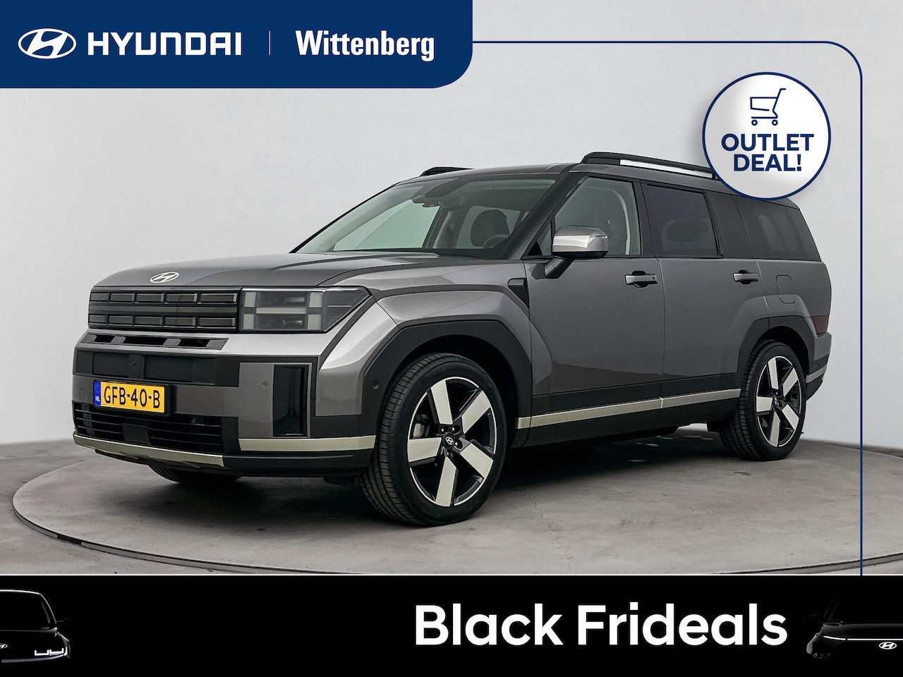 Hyundai Santa Fe - 1.6 T-GDI HEV Premium 7persoons | Leer | Head-up display | Stoelventilatie | 360 Camera | - AutoWereld.nl