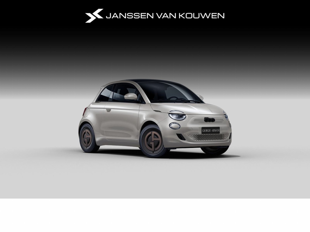 Fiat 500e - Giorgio Armani | 10,25" touchscreen radio met Bluetooth, DAB & USB én Navigatie | Automati - AutoWereld.nl