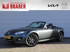 Mazda MX-5 Roadster Coupé - 1.8 Hanabi | Stoelverwarming | Leer | Navi | 17" LM | Cruise | Clima | Hardtop | Nieuwstaa