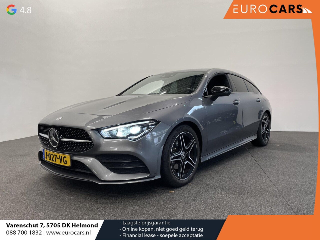 Mercedes-Benz CLA-klasse Shooting Brake - 180 Business Solution AMG Trekhaak Navigatie Camera Parkeersensoren Cruise Control AMG sto - AutoWereld.nl