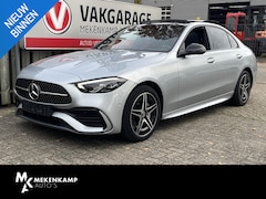 Mercedes-Benz C-klasse - 300 e AMG Line 18"/Leder/Panoramadak/360 camera/Dodehoek/Keyless/Stoelverwarming + memory