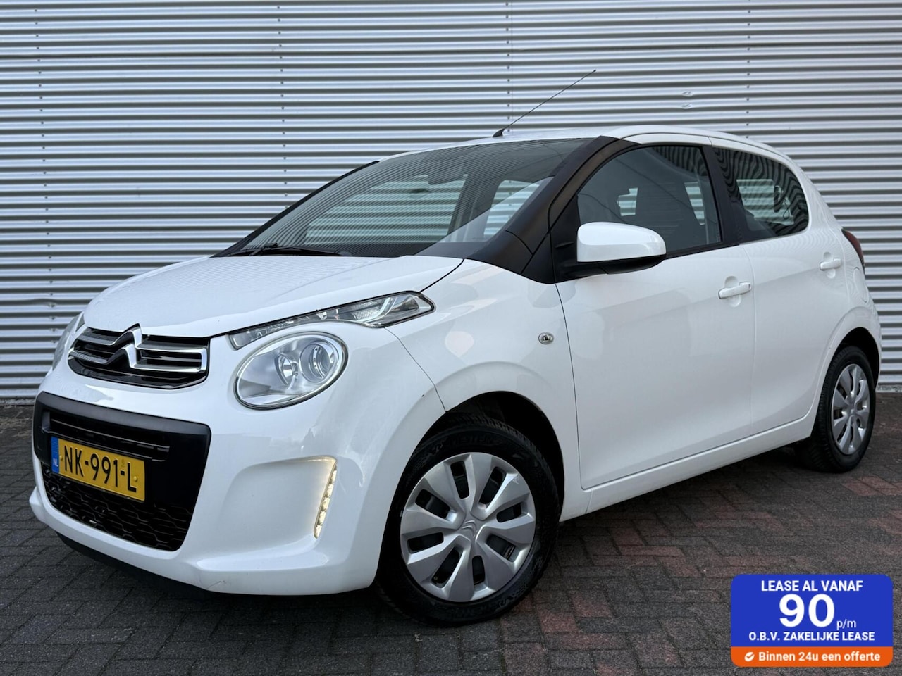Citroën C1 - 1.0 e-VTi Selection Cruise Led Airco 5 Drs NL Auto Eerste eigenaar Mf Stuur Aux - AutoWereld.nl