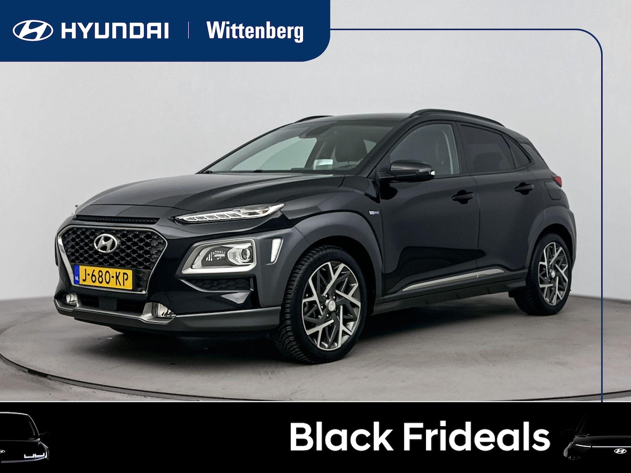 Hyundai Kona - 1.6 GDI HEV Premium Sky | Schuifdak | Leer | Trekhaak | El. bed. stoelen | Stoelventilatie - AutoWereld.nl