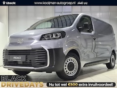 Toyota ProAce Electric Worker - Navigator Extra Range L1 75 kWh PROACE Electric Worker Navigator Extra Range 75 kWh 3 pers