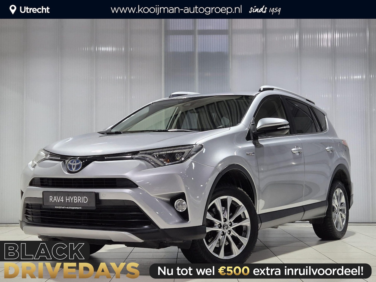 Toyota RAV4 - 2.5 Hybrid AWD Executive Premium lederen bekleding, Seat memory, Stoelverwarming, Parkeers - AutoWereld.nl