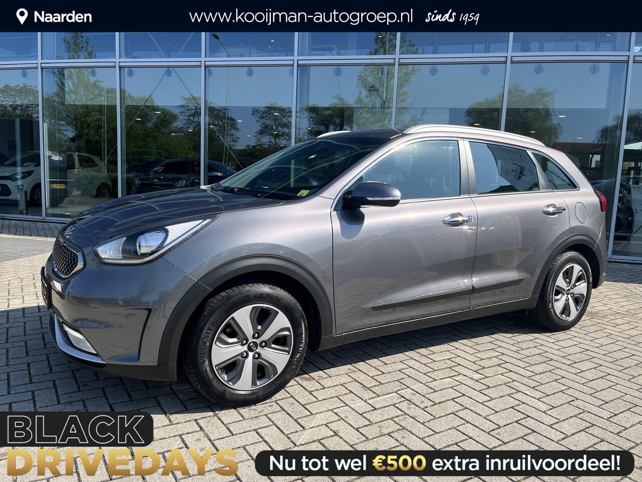 Kia Niro - 1.6 GDi Hybrid DynamicLine | Cruise control | Apple Carplay/Android auto | Achteruitrij ca - AutoWereld.nl