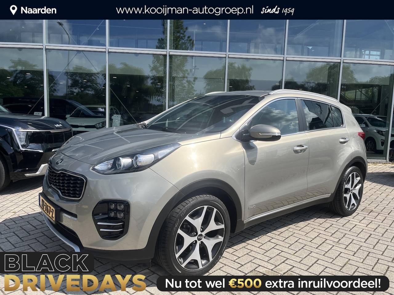 Kia Sportage - 1.6 T-GDI 4WD GT-Line First Edition | Keyless | Achteruitrij camera | Parkeer Sensoren | L - AutoWereld.nl