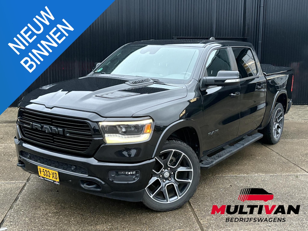 Dodge Ram 1500 - 5.7 V8 4x4 Crew Cab Laramie | LEDER/ALCANTARA | ADAPTIVE CRUISE | LED | 360 CAMERA - AutoWereld.nl