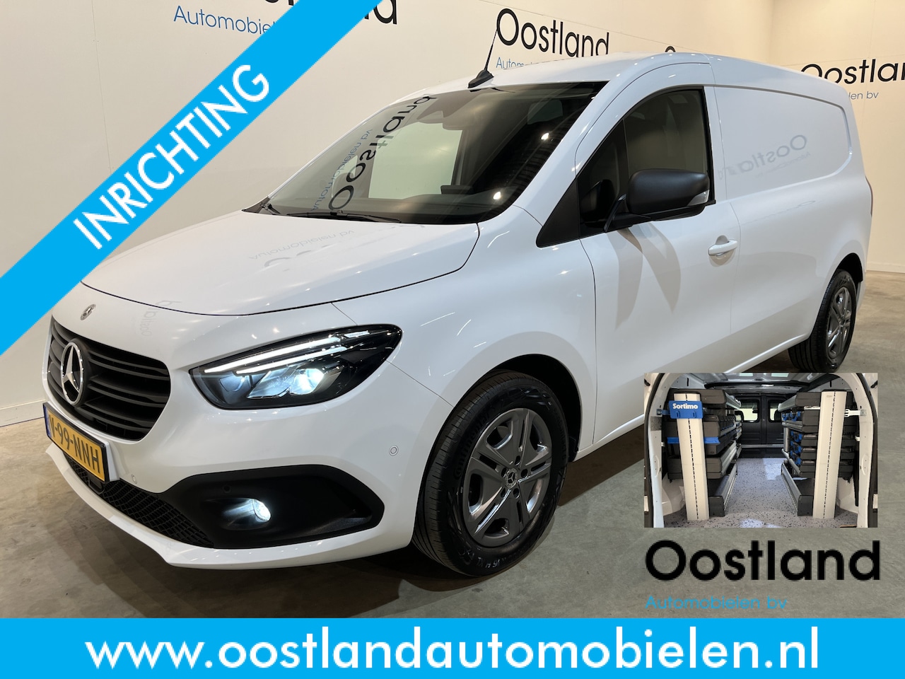 Mercedes-Benz Citan - 112 CDI L2 Pro Automaat Servicebus / Sortimo Inrichting / Euro 6 / Airco / Cruise Control - AutoWereld.nl