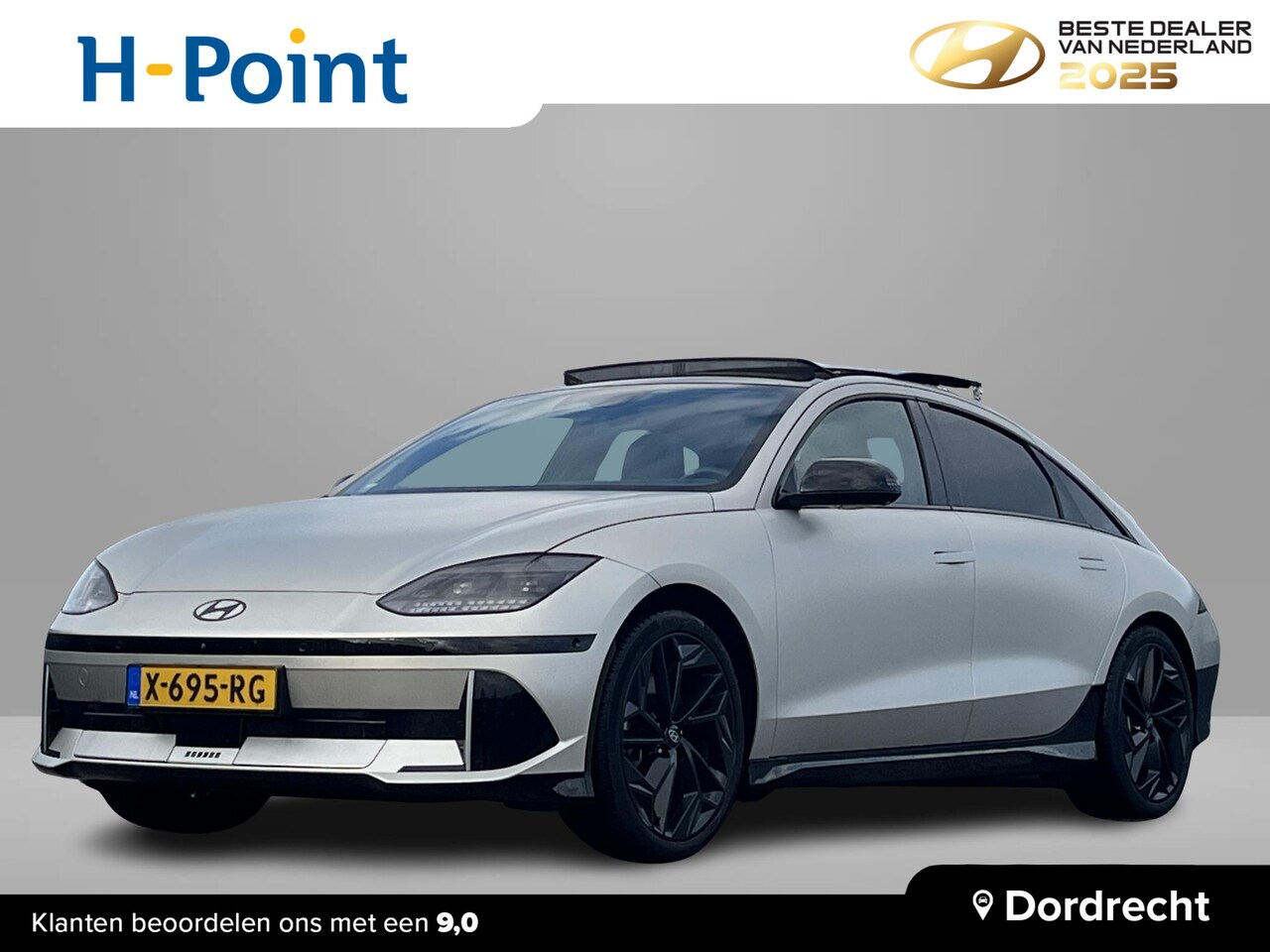 Hyundai IONIQ 6 - First Edition AWD 77.4 kWh 325PK | Panorama schuifkanteldak | 800 V snellaadsysteem 10-80% - AutoWereld.nl