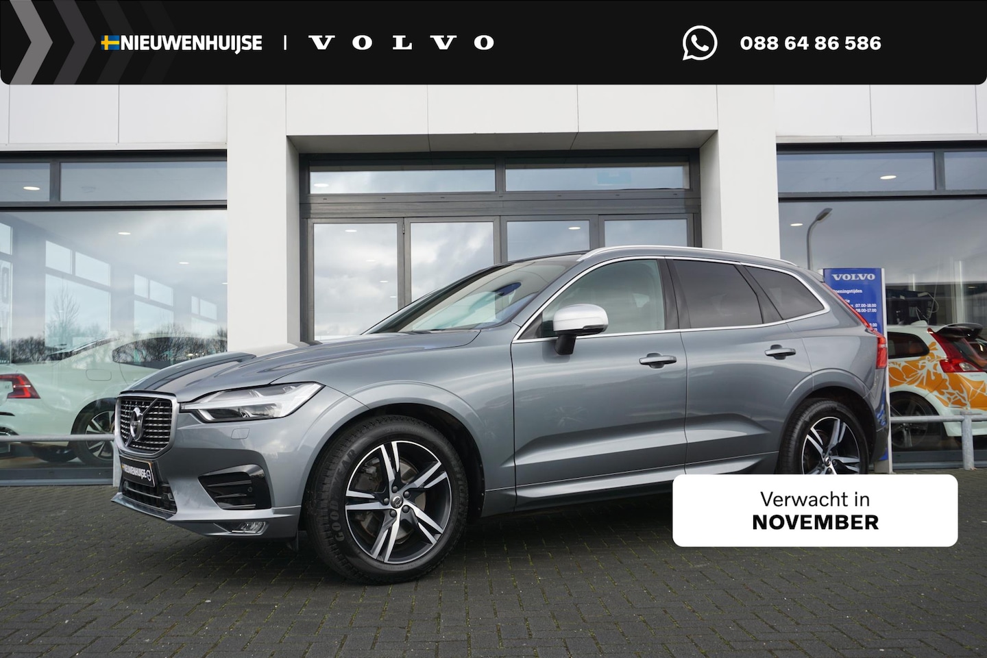 Volvo XC60 - 2.0 T6 AWD R-Design | Trekhaak | Trekgewicht 2400KG | Luchtvering | 360º Camera | Panorama - AutoWereld.nl