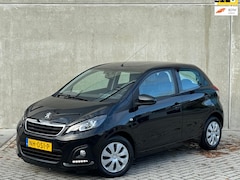 Peugeot 108 - 1.0 e-VTi 51KW 5DR 2017 Zwart AIRCO|NAP|2E EIG