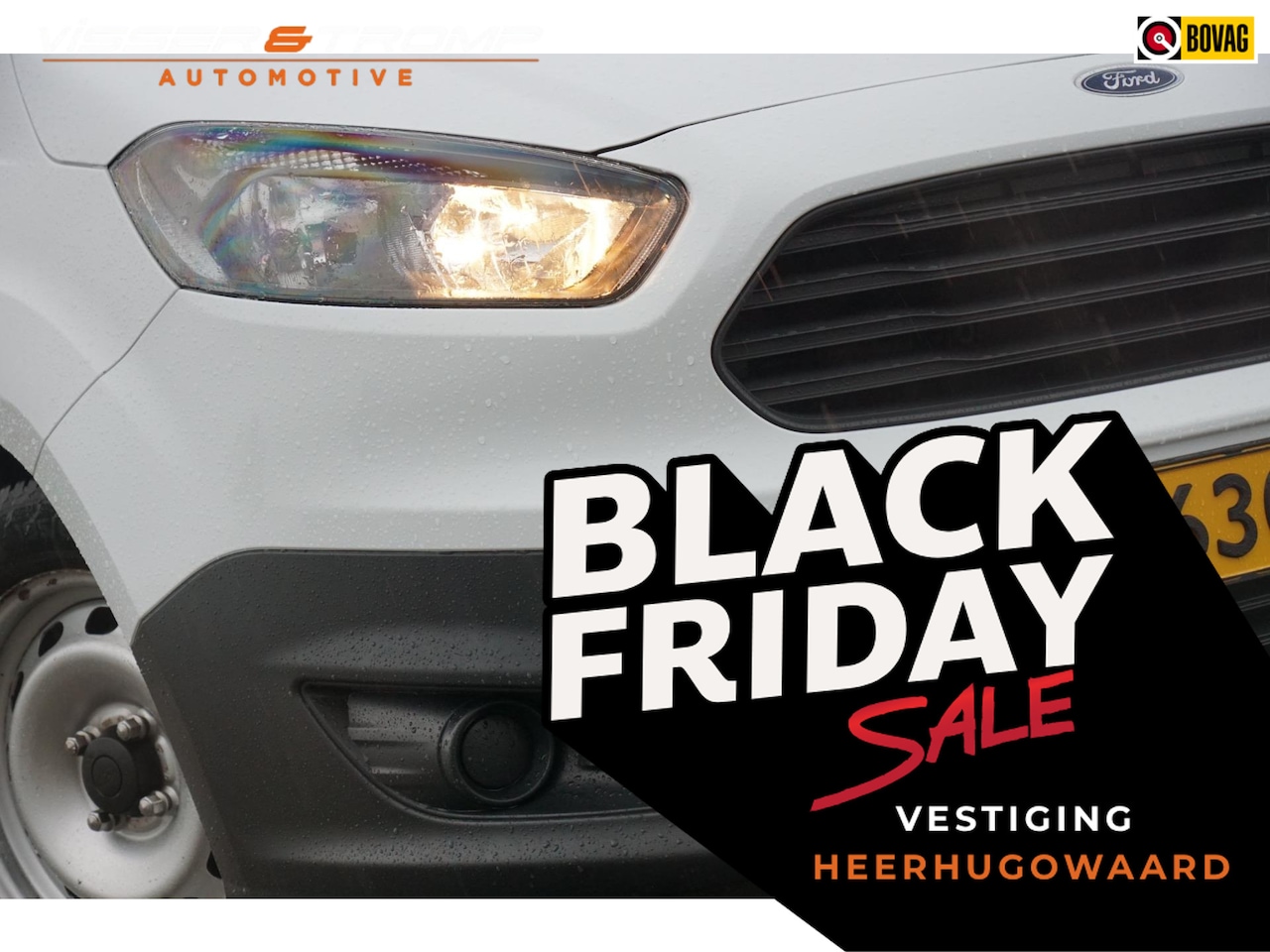 Ford Transit Courier - 1.5 TDCI Economy Edition | Frozen White | Bluetooth/Airco/Inbouw/Extra sloten - Keurig! - AutoWereld.nl